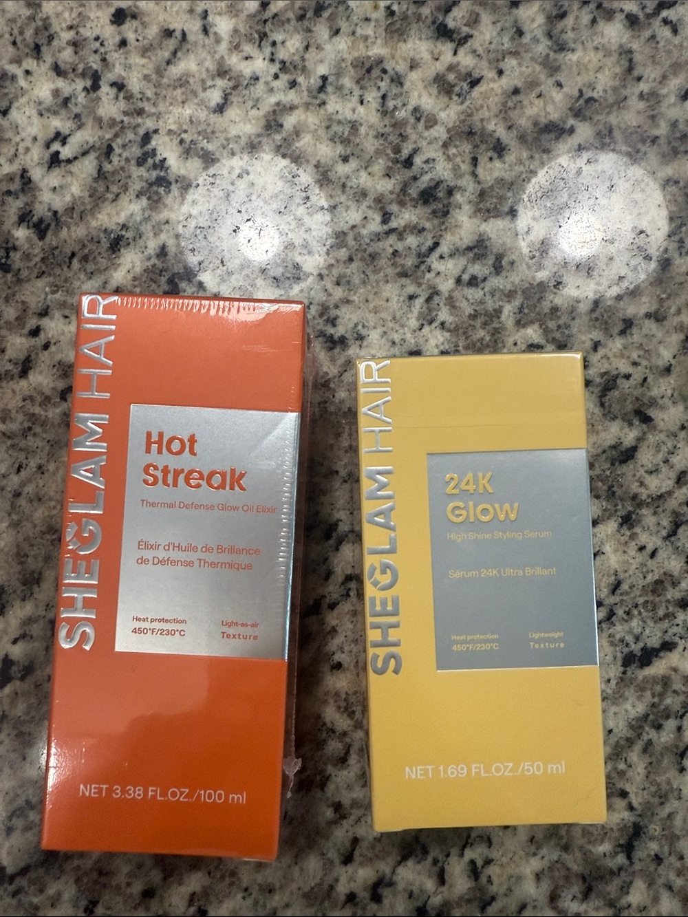 New opened, brand new, Hair serums/oils (packaged)